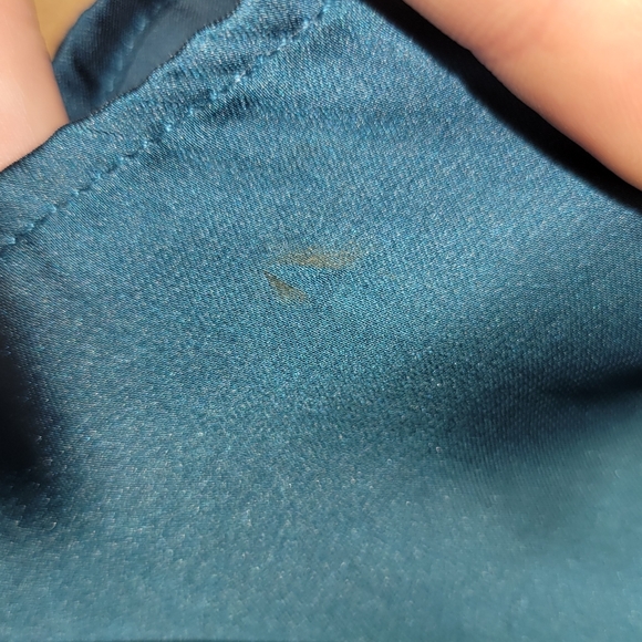 Chemise, very pretty blue, adjustable straps size sm, elastic under bust - Picture 3 of 6